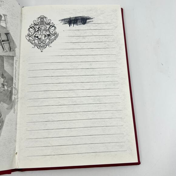 Harry Potter Platform 9 3/4 Red Journal with Pictures - Picture 3 of 9